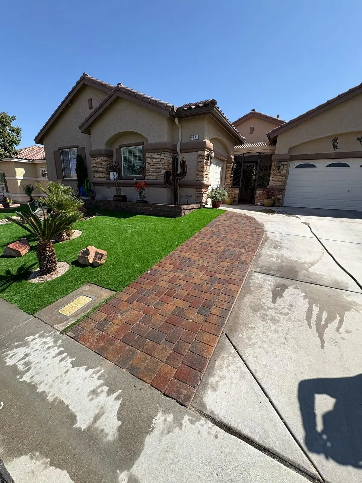Pavers & Hardscaping project in Las Vegas by Pure Turf & Hardscape USA