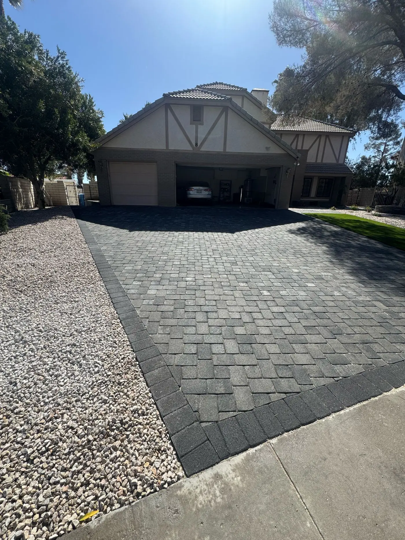 Pavers & Hardscaping project in Las Vegas by Pure Turf & Hardscape USA