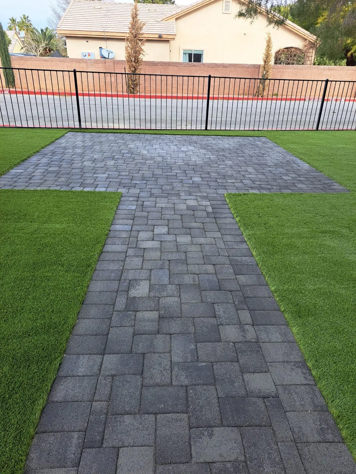 Pavers & Hardscaping project in Las Vegas by Pure Turf & Hardscape USA