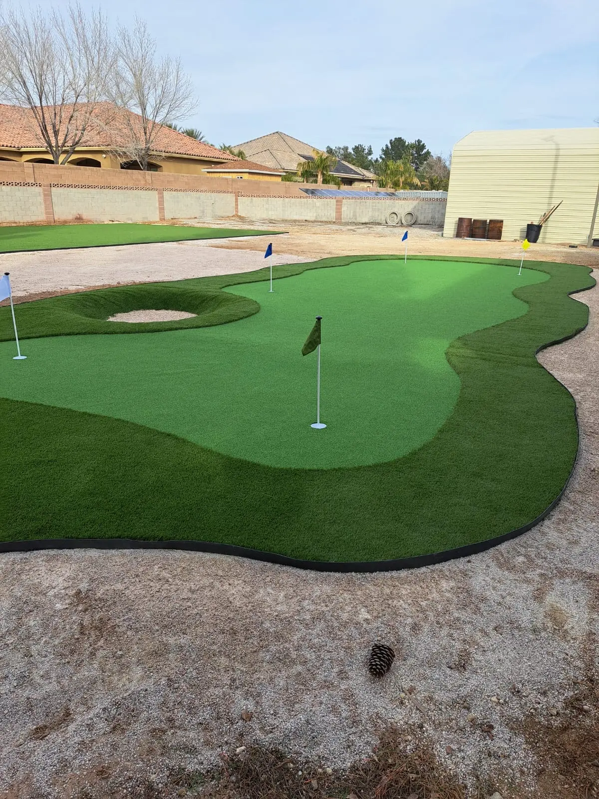 Putting Greens project in Las Vegas by Pure Turf & Hardscape USA