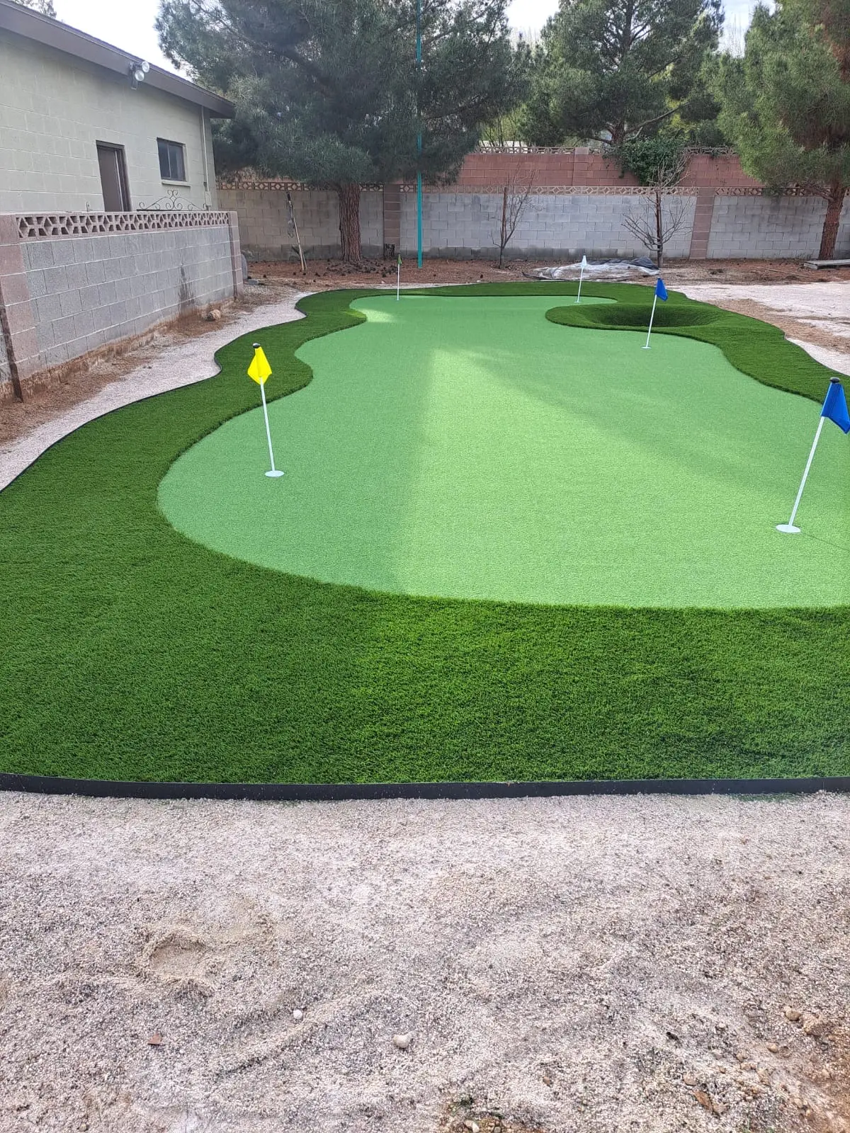 Putting Greens project in Las Vegas by Pure Turf & Hardscape USA