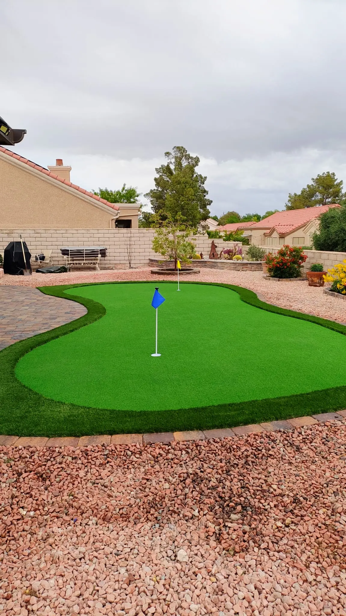 Putting Greens project in Las Vegas by Pure Turf & Hardscape USA