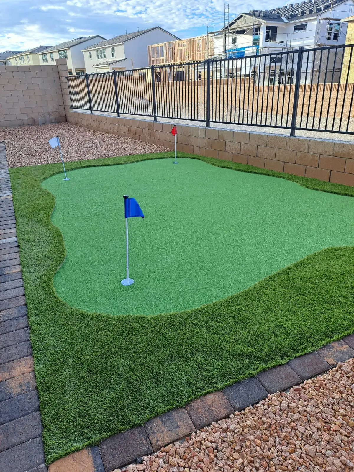 Putting Greens project in Las Vegas by Pure Turf & Hardscape USA