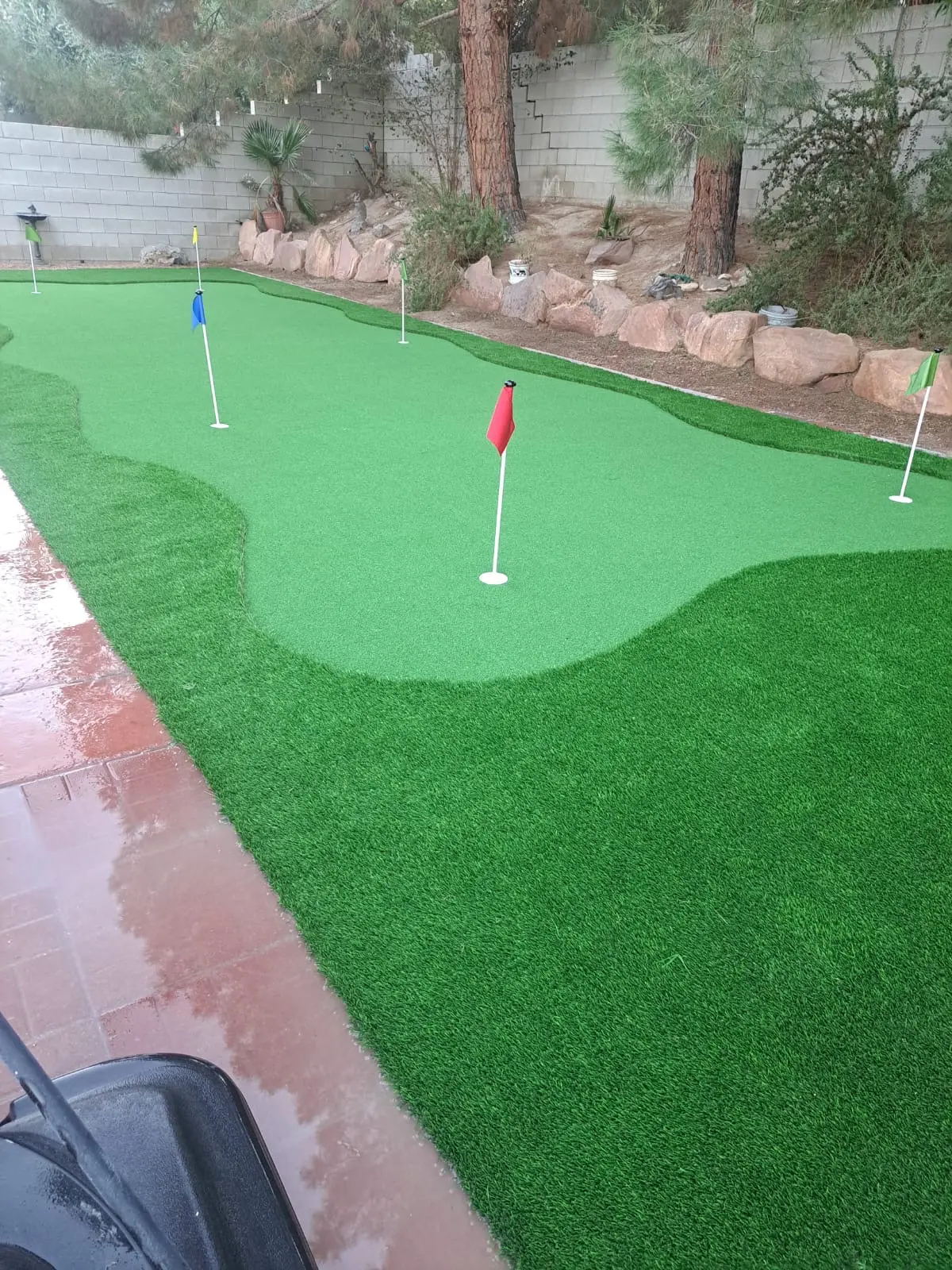 Putting Greens project in Las Vegas by Pure Turf & Hardscape USA
